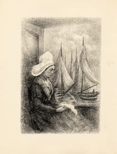 Porte (La) océane, lithographies originales de René Demeurisse.