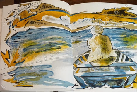 Pirates du Rhône, lithographies originales de Maurice Der Markarian. . Clavel, Bernard :