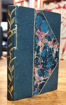 Almanach pour 1887, avec douze sonnets par Paul Bonhomme. Deuxième année.. [Almanach] Boutet (Henri) : 