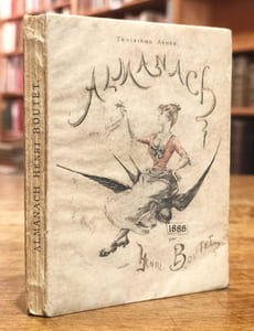 Almanach pour 1888, texte par Hippolyte Devillers. Troisième année.