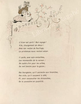 Almanach pour 1891. Sixième année.. [Almanach] Boutet (Henri) : 