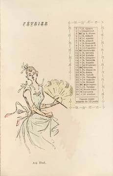 Petit Almanach, illustré par Henri Boutet pour 1895. Troisième année.. [Almanach] :
