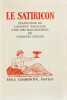 Le Satiricon. Traduction de Laurent Tailhade, avec des illustrations de Georges Lepape.. Petrone :