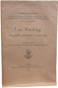 Les Mu'ò'ng. Géographie humaine et sociologie.