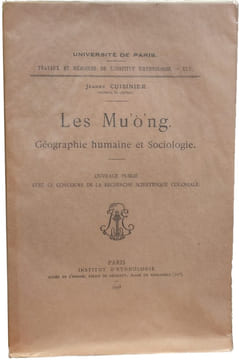 Les Mu'ò'ng. Géographie humaine et sociologie.. Cuisinier (Jeanne ; 1890-1964) :