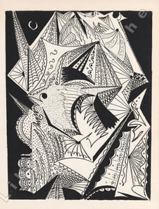 Arrière-pays (L'). Lithographies d'Olive Tamari.