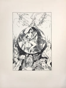 Albertus, légende théologique. Lithographies originales de Louis Morin.