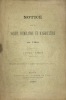 Notice sur la Société d’Emulation et d’Agriculture de l’Ain. (1755-1899).. 