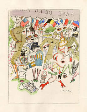 Ecole de patience. La guerre vue par Chas Laborde. Avec une évocation par Pierre Mac Orlan.. Laborde, Guy :