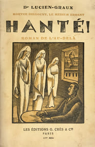 Moryce Biegouny, le médium errant. Hanté ! Roman de l'Au-Delà. Couverture (en couleurs) d'Henri Bischoff.