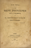 Sept (Les) principes de l'Homme ou sa constitution occulte, d'après la Théosophie.. Pascal, Dr Théophile :