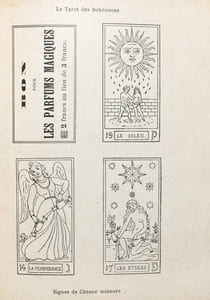 Almanach de la Chance pour 1905. Publié sous la direction de Papus. I- Comment on détermine la Chance. II- Comment on fixe la Chance. III- Comment on fait revenir la Chance disparue.