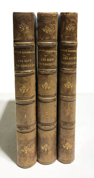 Sept (Les) Sacrements considérés aux points de vue philosophique, moral, social, traditionnel, liturgique et polémique. (Science sacrée point de vue ...