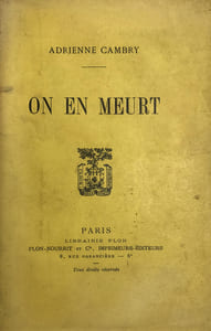 On en meurt.