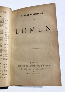 Lumen.. Flammarion, Camille :