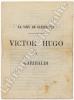 Voix (La) de Guernesey. Victor Hugo à Garibadi (signé Victor Hugo et plus bas : Hauteville House, novembre 1867).. Hugo, Victor :