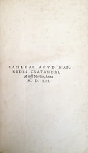 Aristophanis, comicorum principis, Comoediae un decim, è graeco in latinum, ad verbum translatae Andrea Divo Justinopolitano interprete.