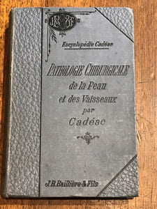 Pathologie chirurgicale de la peau et des vaisseaux. Avec 103 figures.