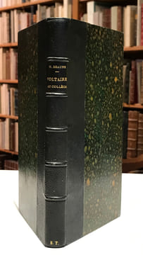 Voltaire au collège. Sa famille. Ses études. Ses premiers amis. Lettres et documents inédits.. Beaune, Henri :