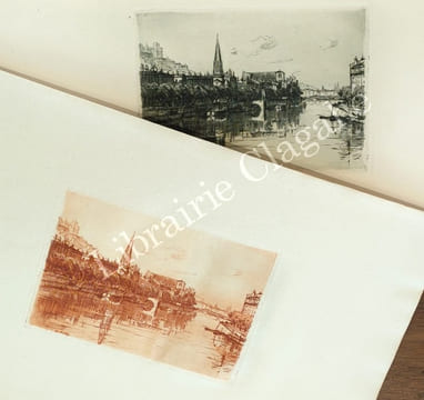 Laurette ou les amours lyonnaises. Eaux-fortes et dessins de Joanny Drevet.. Dufourt, Jean :