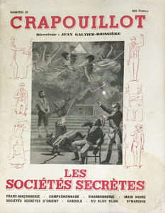 Crapouillot. Les Sociétés Secrètes.