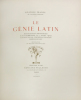 Génie (Le) Latin. Allocution pronocée à la Sorbonne, le 3 avril 1909 à la fête de l’Intellectualité Brésilienne. Decoration de Bellery-Desfontaines.. ...