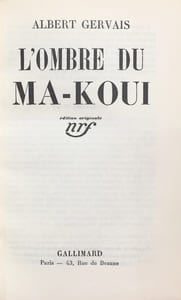 Ombre (L') du Ma-Koui.