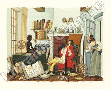 Contes. Illustrations de Henry Lemarié.. La Fontaine, Jean de :