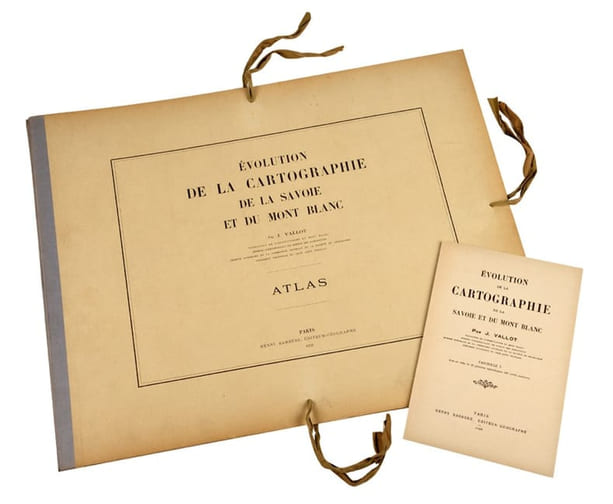 Evolution de la cartographie de la Savoie et du Mont-Blanc.