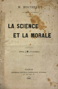 Science (La) et la morale.
