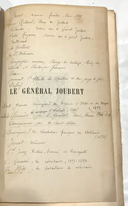 Général (Le) Joubert d’après sa correspondance. Etude historique.