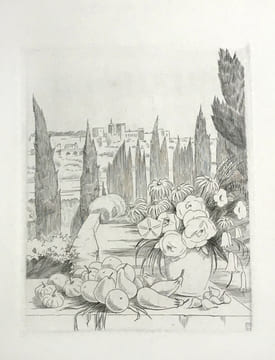 Bonheur des jardins. Orné de gravures au burin par Philippe Burnot.. Varille, Mathieu :
