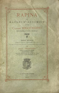 Rapina seu raporum encomium.
