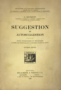 Suggestion et autosuggestion.