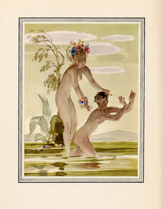 Métamorphoses (Les) d'Ovide. Illustrations de Jean A. Mercier.