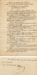 Manuscrit : Notes sur la situation du Midi remises le 30 mars par M. Teste avocat à Nîmes à Monseigneur le Comte Bertrand Grand-Maréchal du Palais.. ...