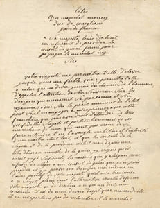 Cahier in-4 de 28 feuillets daté de 1816-1817, de fabrication artisanale, contenant :