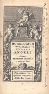 Horologium auxiliaris tutelaris Angeli.