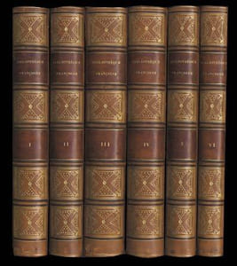 Bibliothèques (Les) françaises. Nouvelle édition, revue, corrigée et augmentée d'un discours sur le Progrès des lettres en France et des remarques historiques, critiques et littéraires de M. de La Monnaye et de M. le Président Bouhier, et de Falconnet, par M. Rogoley de Juvigny.