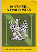La Société sous le Consulat (Guy Godlewski, dir.). Le Souvenir Napoléonien n° 256. par Revue Le Souvenir Napoléonien.