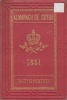 Almanach de Gotha. Annuaire généalogique, diplomatique et statistique. 1881. 118e année.. (Gotha).
