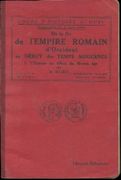 De la fin de l'Empire Romain d'Occident au début des Temps Modernes. I. L'Europe au début du Moyen Age. par HUBY (A.).