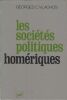 Les Sociétés politiques homériques.. VLACHOS (Georges C.).