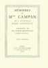 Mémoires de Mme Campan sur la vie privée de Marie-Antoinette.. CAMPAN (Jeanne Louise Henriette Genet, Mme Berthollet, dite Mme).