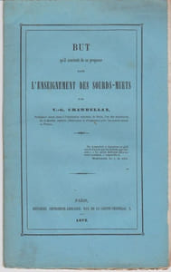 But qu'il convient de se proposer dans l'enseignement des sourds-muets.