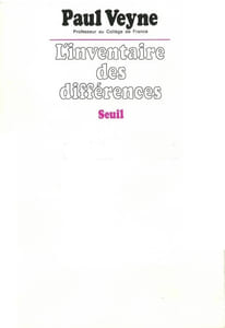 L'inventaire des différences. Leçon inaugurale au Collège de France.