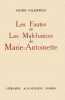 Les Fautes et les malchances de Marie-Antoinette.. VALENTINO (Henri).