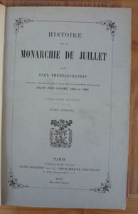 Histoire de la Monarchie de Juillet.