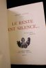 Le reste est silence... Bois de Henri Dethomas.. [Livres illustrés] – JALOUX (Edmond).