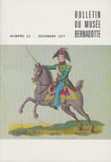 Bulletin du Musée Bernadotte. Numéro 22, décembre 1977. par Bulletin.